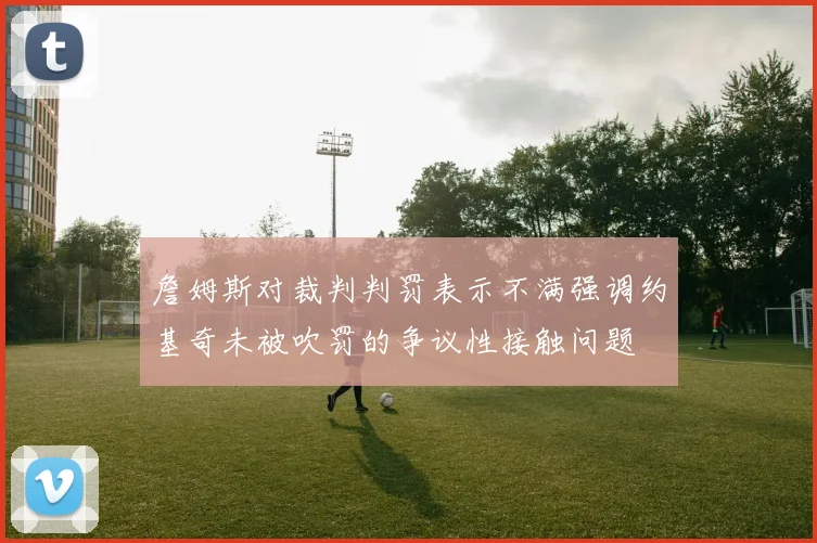 詹姆斯对裁判判罚表示不满强调约基奇未被吹罚的争议性接触问题